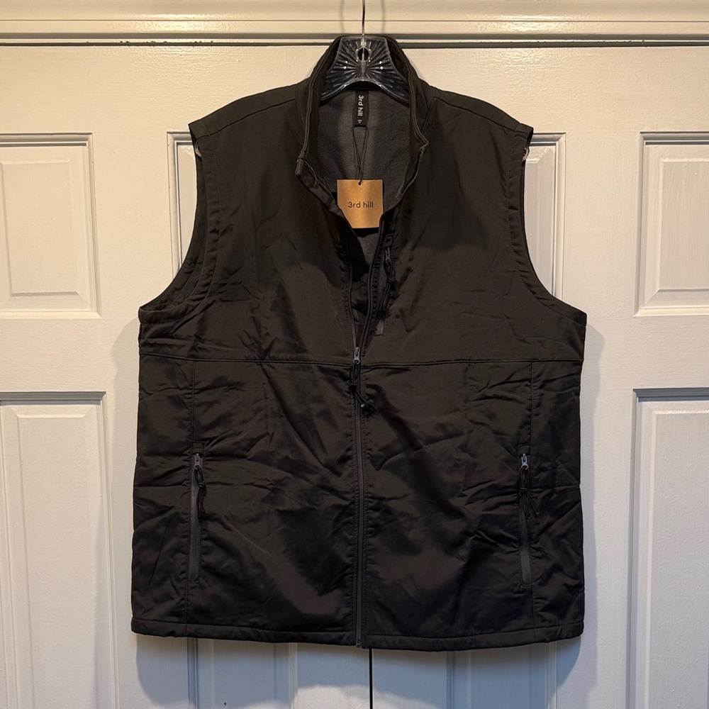 Men's 3rd Hill Charcoal vest
